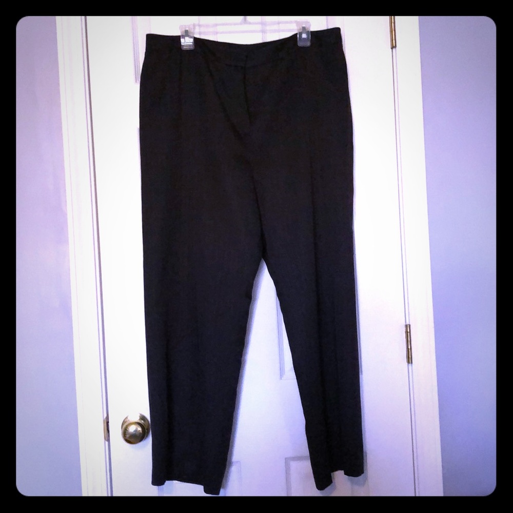 Lined dress slacks in navy